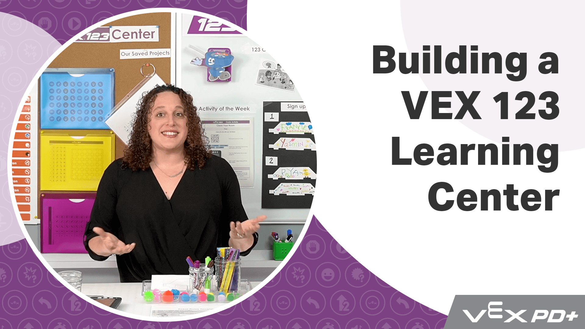 Building a VEX 123 Learning Center | VEX Professional Development Plus