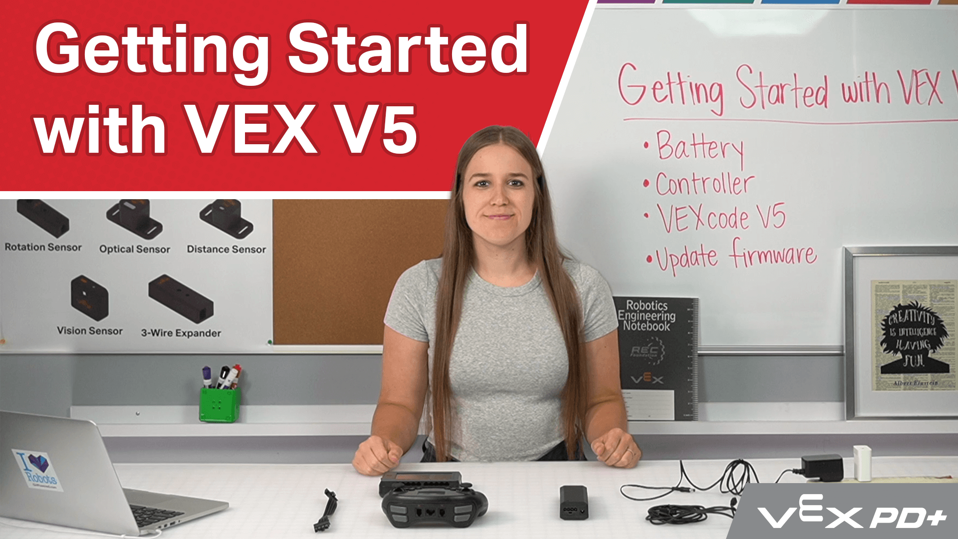 Primeros pasos con VEX V5 | VEX Professional Development Plus