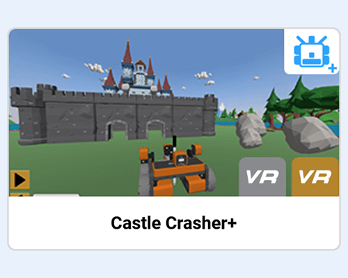 VEXcode VR Castle Crasher +